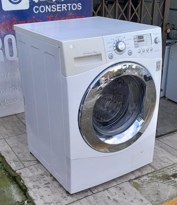 Lavadora de Roupas 10kg Frontal LG WD-1409FDA