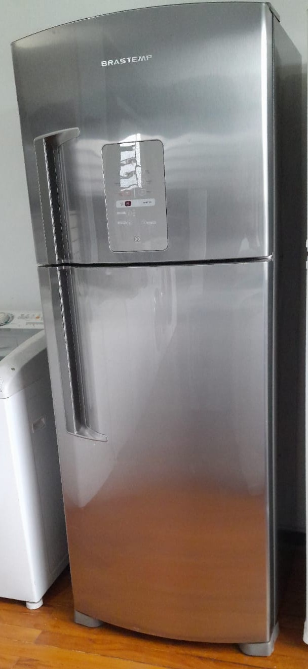 Geladeira Duplex 429 Litros Aço Escovado Brastemp BRM50 - Imagem 3
