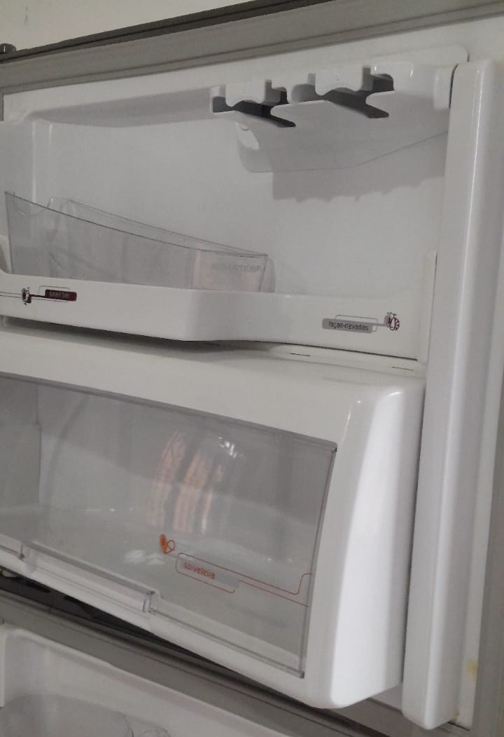 Geladeira Duplex 429 Litros Aço Escovado Brastemp BRM50 - Imagem 7