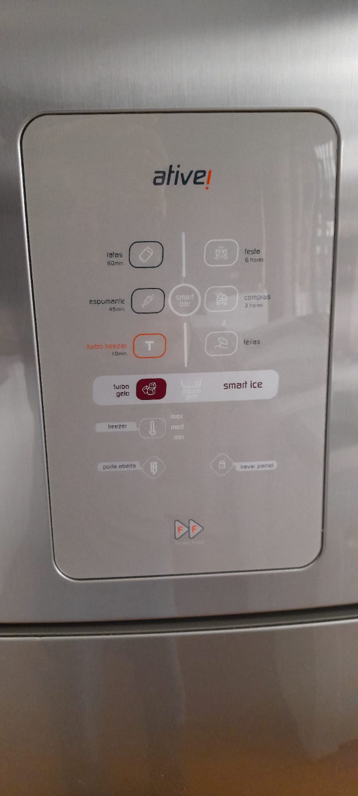 Geladeira Duplex 429 Litros Aço Escovado Brastemp BRM50 - Imagem 10