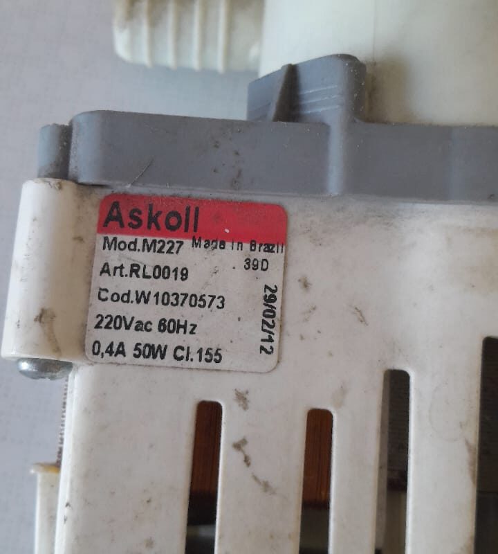 Eletrobomba de Circulação de Água Brastemp/Consul (220V) - PEÇA USADA - BLF08